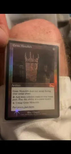Magic: The Gathering Grim Monolith Foil - Image 1
