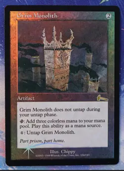Magic: The Gathering Grim Monolith Foil - Image 2