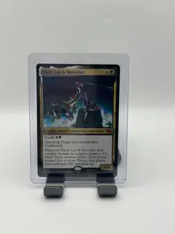 MTG, Dark Leo & Shredder 142 NM TMNT TMT Teenage Mutant Ninja Turtles Regular - Image 1