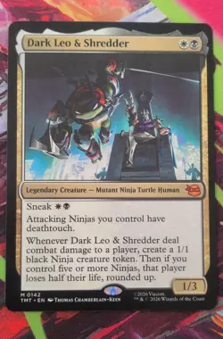 Dark Leo & Shredder Teenage Mutant Ninja Turtles Regular - Image 1