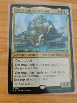 MTG Glarb, Calamity's Augur 0215 Bloomburrow M/NM Free UK P&P - Image 1