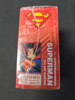 Dragon Shield Sleeves: Brushed Art - Superman 1 - Standard Size 100ct - Image 2