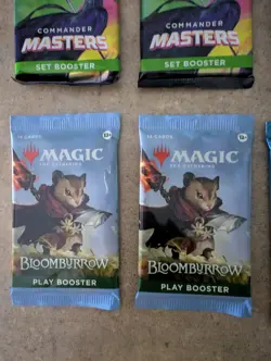 MTG Commander Deck Lot (2) March of the Machine + 8 Booster Packs Sealed - Image 5