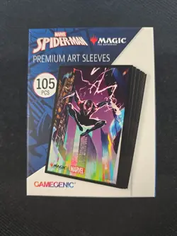 Gamegenic Magic The Gathering Spider-Man Premium Art Sleeves 105 Pcs Spider-Man - Image 1
