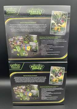 x2 Pokemon Center Perfect Order Exclusive Elite Trainer Box ETB Sealed Pokemon - Image 2