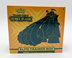 Factory Sealed 2020 Pokemon TCG: Sword & Shield Rebel Clash Elite Trainer ETB 820650807008 - Image 2