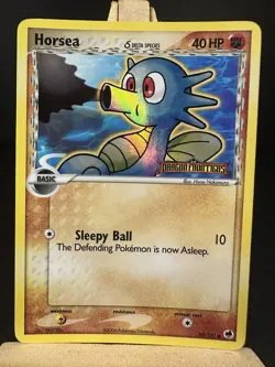 Horsea 50/101 EX Dragon Frontiers Stamped Reverse Holo Pokemon Card NM - Image 1