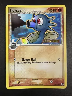 Horsea 50/101 EX Dragon Frontiers Stamped Reverse Holo Pokemon Card NM - Image 4