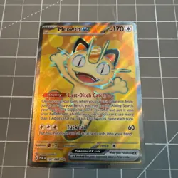 Pokemon Meowth Ex Ultra Rare 107/88 NM Perfect Order - Image 4
