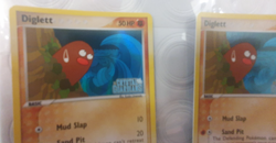 FREEPOST UK 2006 Pokemon Crystal Guardians HOLO STAMPED #50 Diglett ( No 12 ) - Image 4