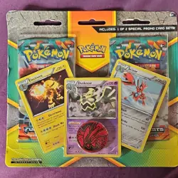 Pokemon Furious Fists Booster Promo 2 Packs Electivire Dusknoir Scizor Sealed - Image 1