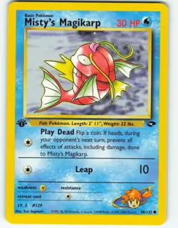 Misty's Magikarp - 1st Edition - 88/132 Gym Challenge - Pokemon TCG - 2000 - Image 1