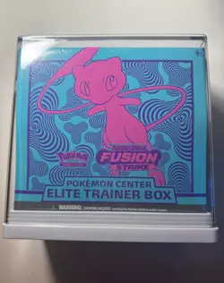 Pokemon Center Fusion Strike Elite Trainer Box ETB Sealed W Case - Image 1