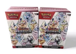 Pokemon TCG: Prismatic Evolutions Booster Bundle - Lot of 2 - Factory Sealed A - Image 1