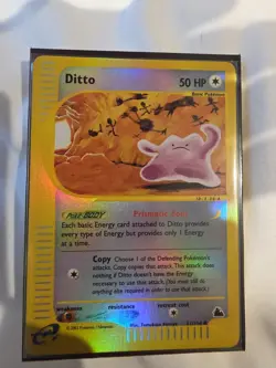 Pokemon TCG Ditto Reverse Holo - Skyridge - NM/MINT - Image 1
