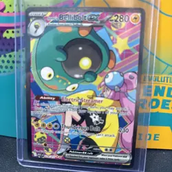 Pokemon TCG - Ascended Heroes Ionos Bellibolt EX SIR #279/217 Mint pack fresh - Image 1