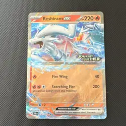 Pokemon TCG Reshiram EX 030/159 Sv09 Journey Together Double Rare Holo 220HP - Image 1