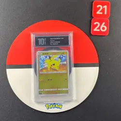 Pokemon TCG S-Chinese Sword & Shield Pikachu CS5.1C 002/004 Grade10 - Image 1