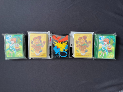 Pokemon Center Van Gogh Sunflora, Hidden Fates & Professor Juniper sleeves NEW - Image 3