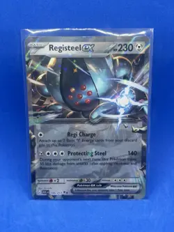 Registeel ex 145/217 - Pokemon TCG: Ascended Heroes -Double Rare Holo ex MINT! - Image 1