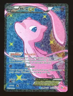 2013 Pokemon TCG Mew Ex Rare Ultra Legendary Treasures Radiant Collection RC24 - Image 1