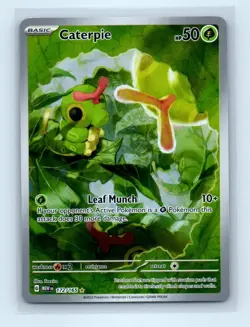 Pokemon tcg SV: Scarlet & Violet 151 Caterpie Near Mint or Better - Image 1