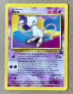 Pokemon TCG Mew Black Star Promo 08/53 (NM) - Image 1