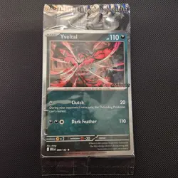 Yveltal 088/132 Pokemon TCG Mega Evolution EB Games Cosmos Holo Promo SEALED - Image 1