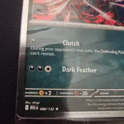 Yveltal 088/132 Pokemon TCG Mega Evolution EB Games Cosmos Holo Promo SEALED - Image 5