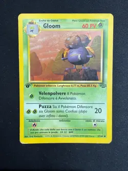 Pokemon Gloom 37/64 Jungle Prima Edizione Wizards ITA Carte Vintage - Image 1