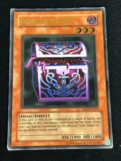 YUGIOH DARK MIMIC LV3 SOD-EN010 ULTIMATE (MP) - Image 1