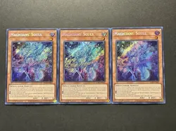 Magicians' Souls 3x Playset RA02-EN014 Secret Rares NM 1st Edition YuGiOh! - Image 1