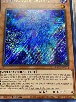 Magicians' Souls 3x Playset RA02-EN014 Secret Rares NM 1st Edition YuGiOh! - Image 2