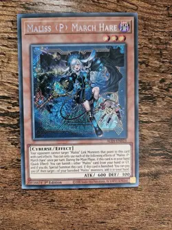 Yugioh Maliss P March Hare ALIN EN023 SECRET RARE - Image 1