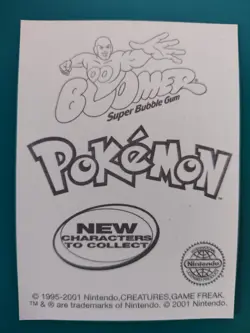 POKEMON Dunkin Boomer Sticker AXOLOTO # 194 carte - Image 3