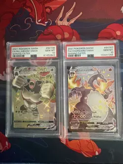 Pokemon TCG - Shining Fates VMAX SHINY VAULT PSA 10 MASTER SET!! - TEN PSA 10’s - Image 2