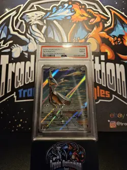PSA 9 MINT Scarmory, SV Surging Sparks Pokemon Illustration Rare, 209/191 - Image 1