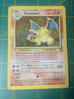 Charizard #4/130 - Rare HOLO - 2000 Pokemon WOTC Base Set 2 - Image 1