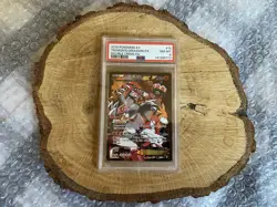 Pokemon TEAM MAGMA'S GROUDON EX #15 FULL ART (2015, XY DOUBLE CRISIS) PSA 8 - Image 2