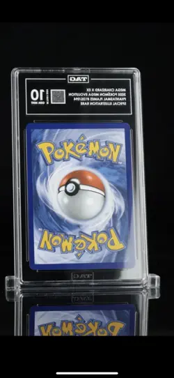 2025 Pokemon Phantasmal Flames 125/094 Mega Charizard X EX SIR TAG 10 - Image 2