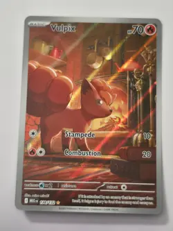 Vulpix 138/132 Illustration Rare Mega Evolution Pokemon NM/M - Image 1