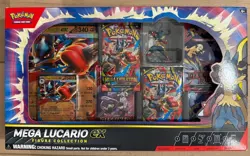 Pokemon TCG Mega Lucario ex Premium Figure Collection Box Factory Sealed - Image 1