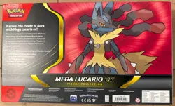 Pokemon TCG Mega Lucario ex Premium Figure Collection Box Factory Sealed - Image 2