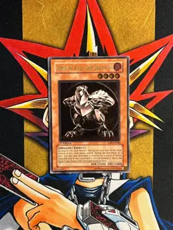 SOD-EN006 Horus The Black Flame Dragon LV4 Ultimate Rare 1st Edition VLP Yugioh - Image 1
