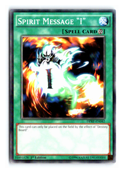 Spirit Message "I" - DPRP-EN042 - Common - 1st Edition - Yugioh - Image 1