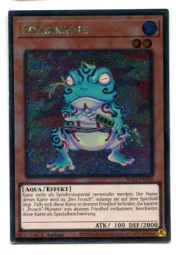 Yu-Gi-Oh! Roninkrote Platinum Secret Rare RA03-DE236 - Image 1