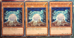 3x Der Weiße Stein der Legende SDWD-DE011 COMMON DEUTSCH 1st PLAYSET NM Yu-Gi-Oh - Image 1