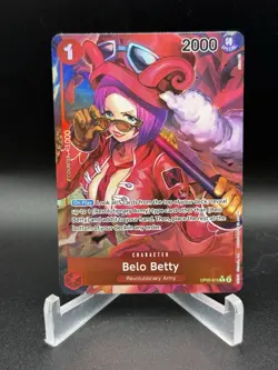 One Piece Belo Betty OP05-015 Alternate Art NM In Hand & Ready To Ship!!! - Image 1