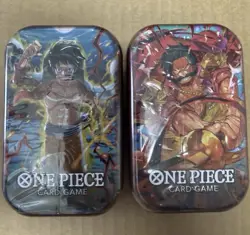 ONE One Piece CCG Tin Set Vol. 1 - - Sealed. Get One Random. Only One - Image 1