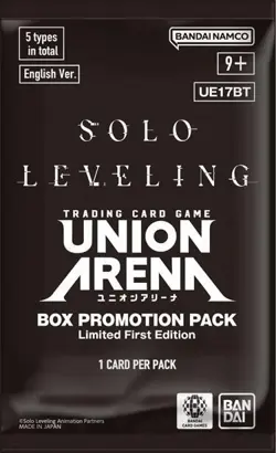 Union Arena Solo Leveling Box Promotion Pack - Image 1
